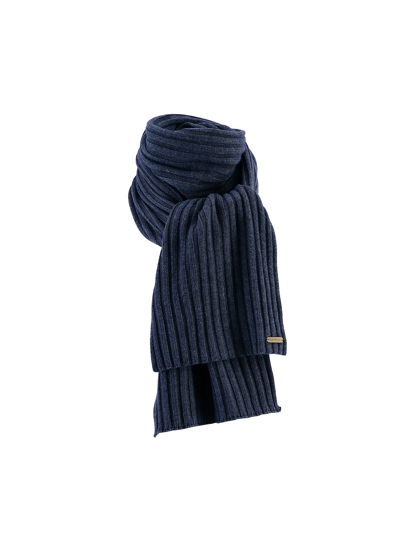 FYNCH HATTON | Geschenkset Mütze und Schal | dunkelblau